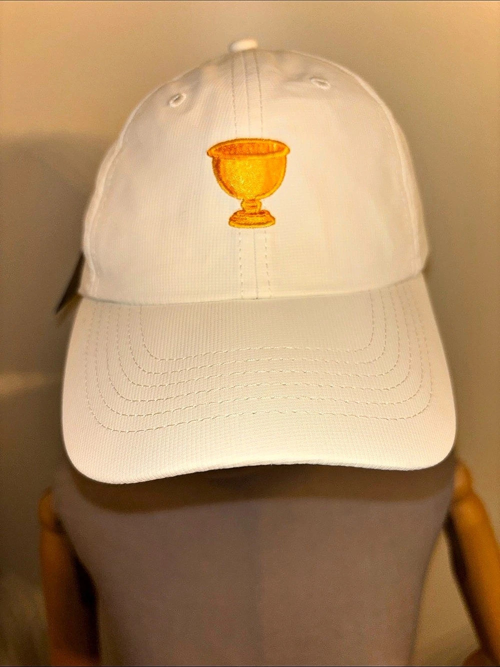 Imperial Presidents Cup Adjustable Golf Hat White Hat
